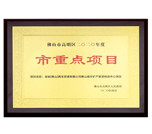 佛山市高明區2020年度